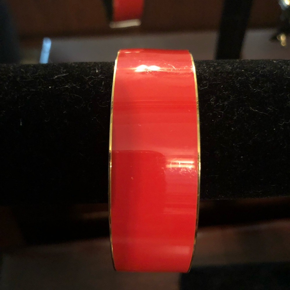 J crew wide bangle.